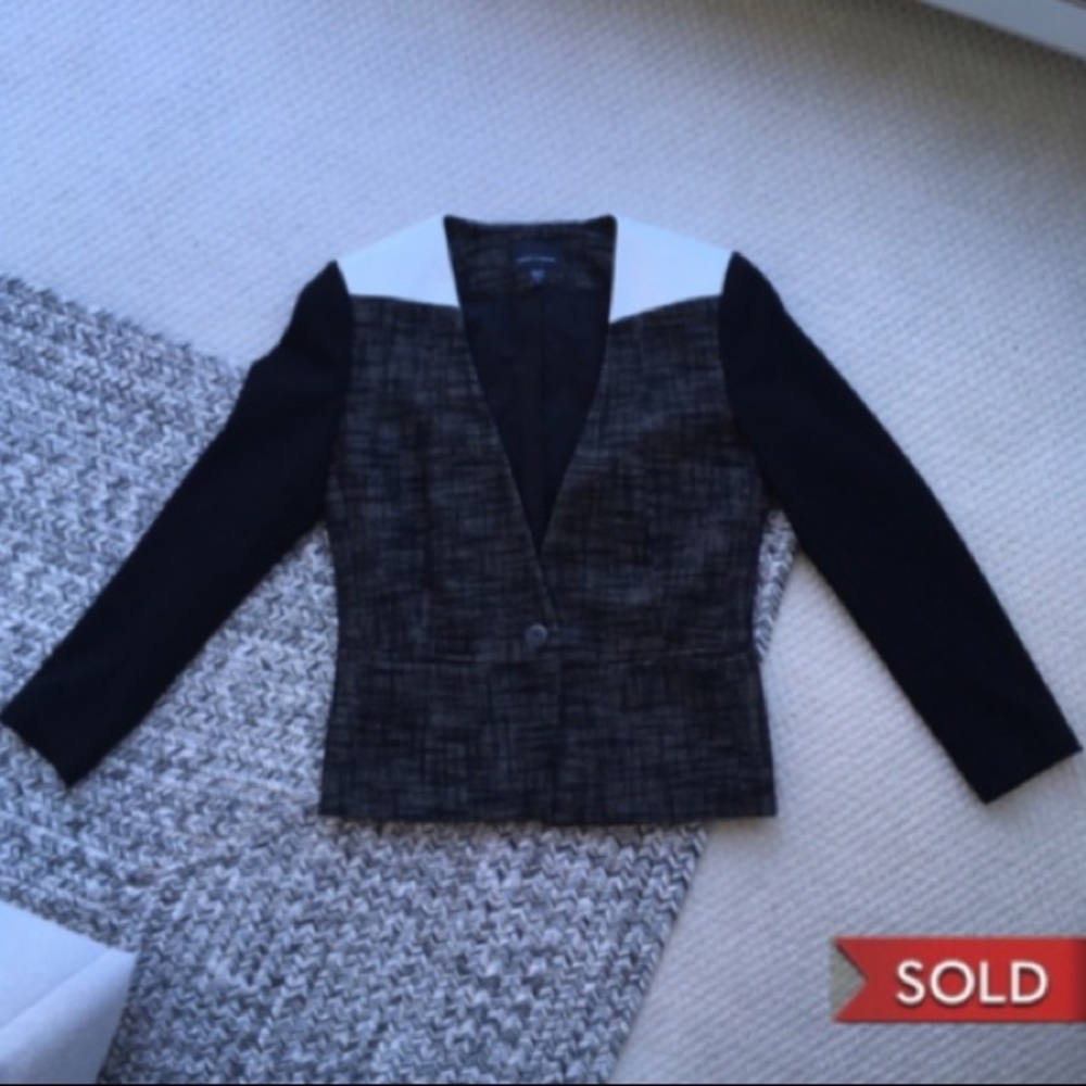 SOLD Judith & Charles - Colourblock Pattern Jacket